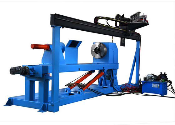 0.6MPa 500mm Hydraulic Cylinder Cap Automatic Welding Machine